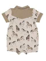 Wild Horses Polo Romper