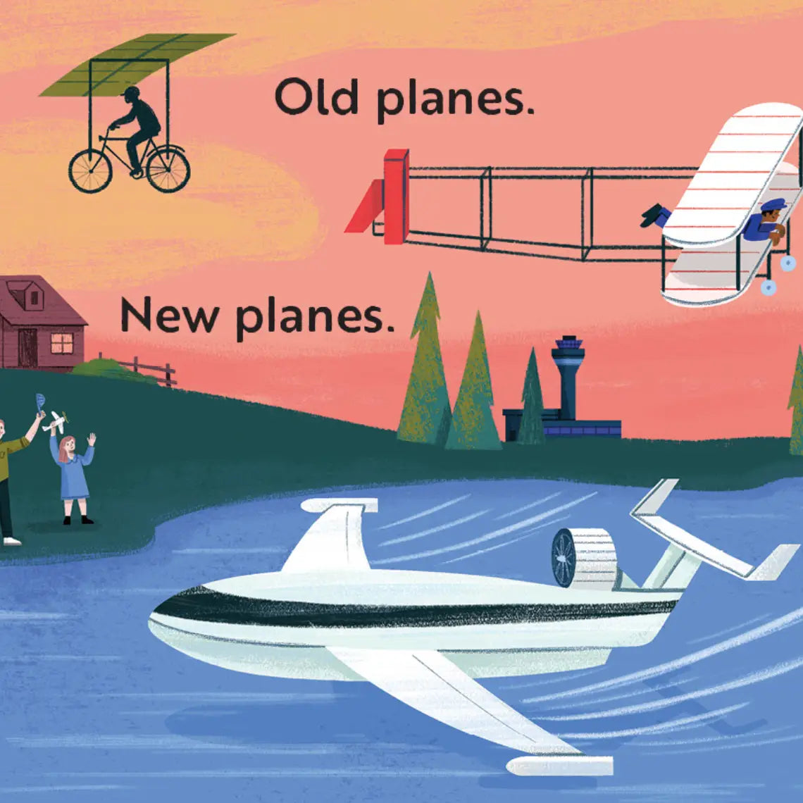 Go, Planes, Go! Board Book