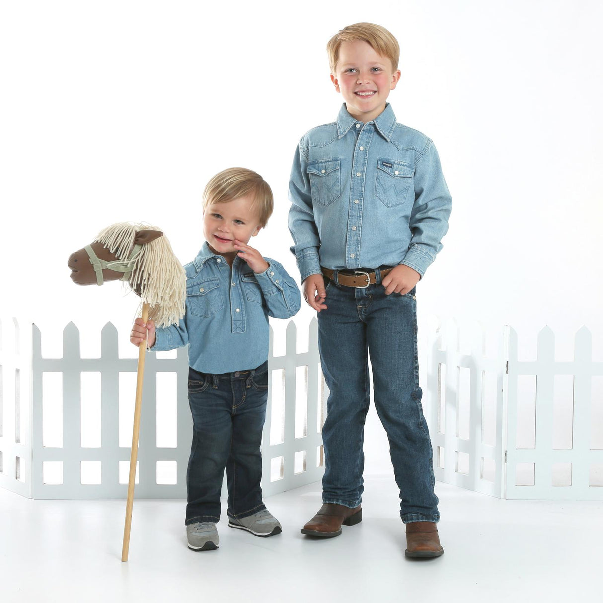 Wrangler Denim Button-Up