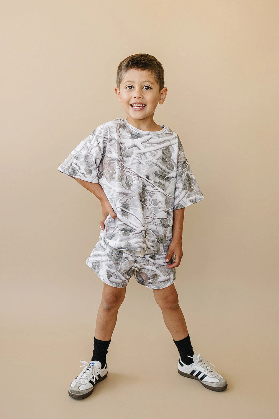Snow Camo Slouchy Set