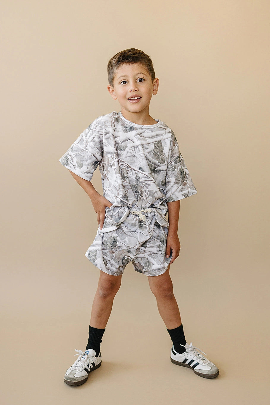 Snow Camo Slouchy Set