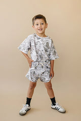 Snow Camo Slouchy Set