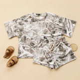 Snow Camo Slouchy Set