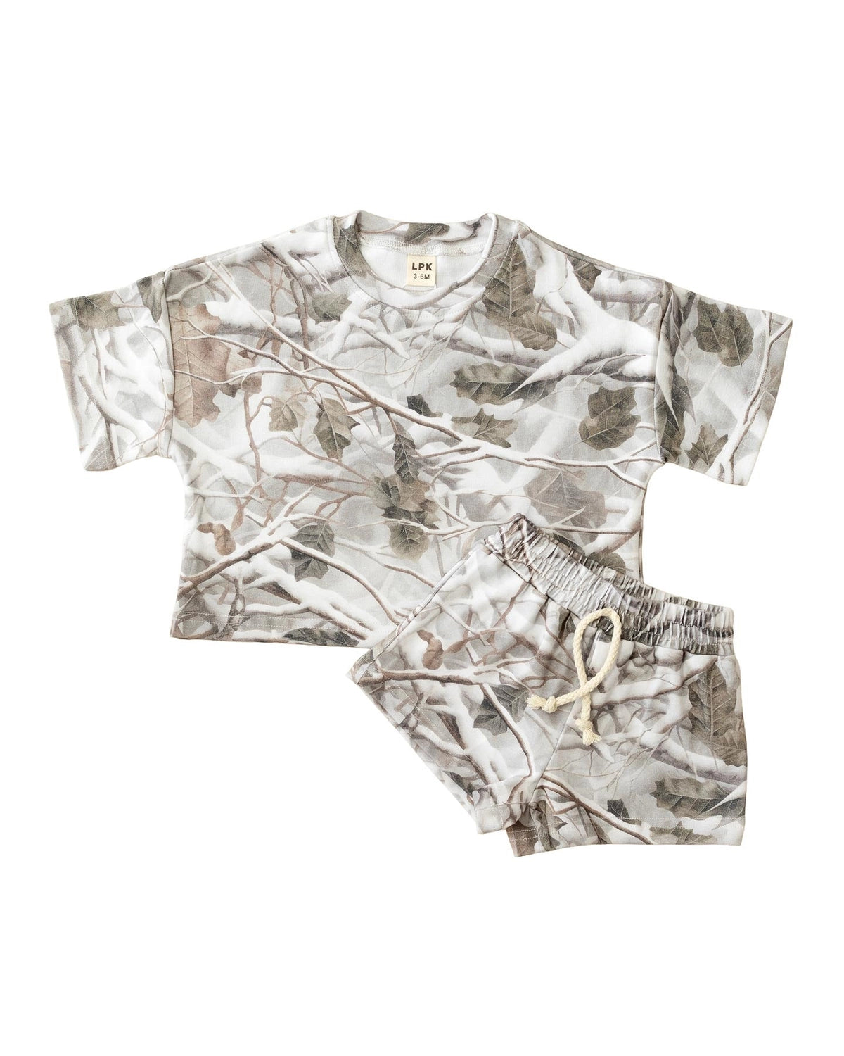 Snow Camo Slouchy Set