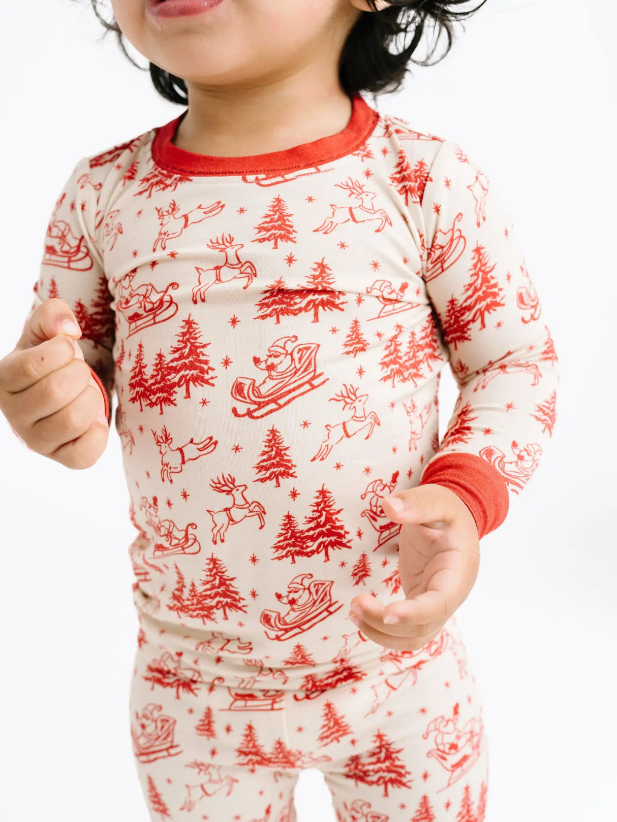 Classic Claus Bamboo 2-Piece PJ Set