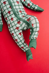 Gift Wrapped Bow Bamboo Zipper PJ