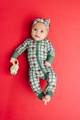 Gift Wrapped Bow Bamboo Zipper PJ