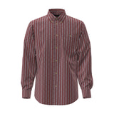 Wrangler Classic Long Sleeve Shirt - Relaxed Fit: Brick Diamond