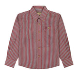 Wrangler Boys Classic Long Sleeve: Brick Diamond