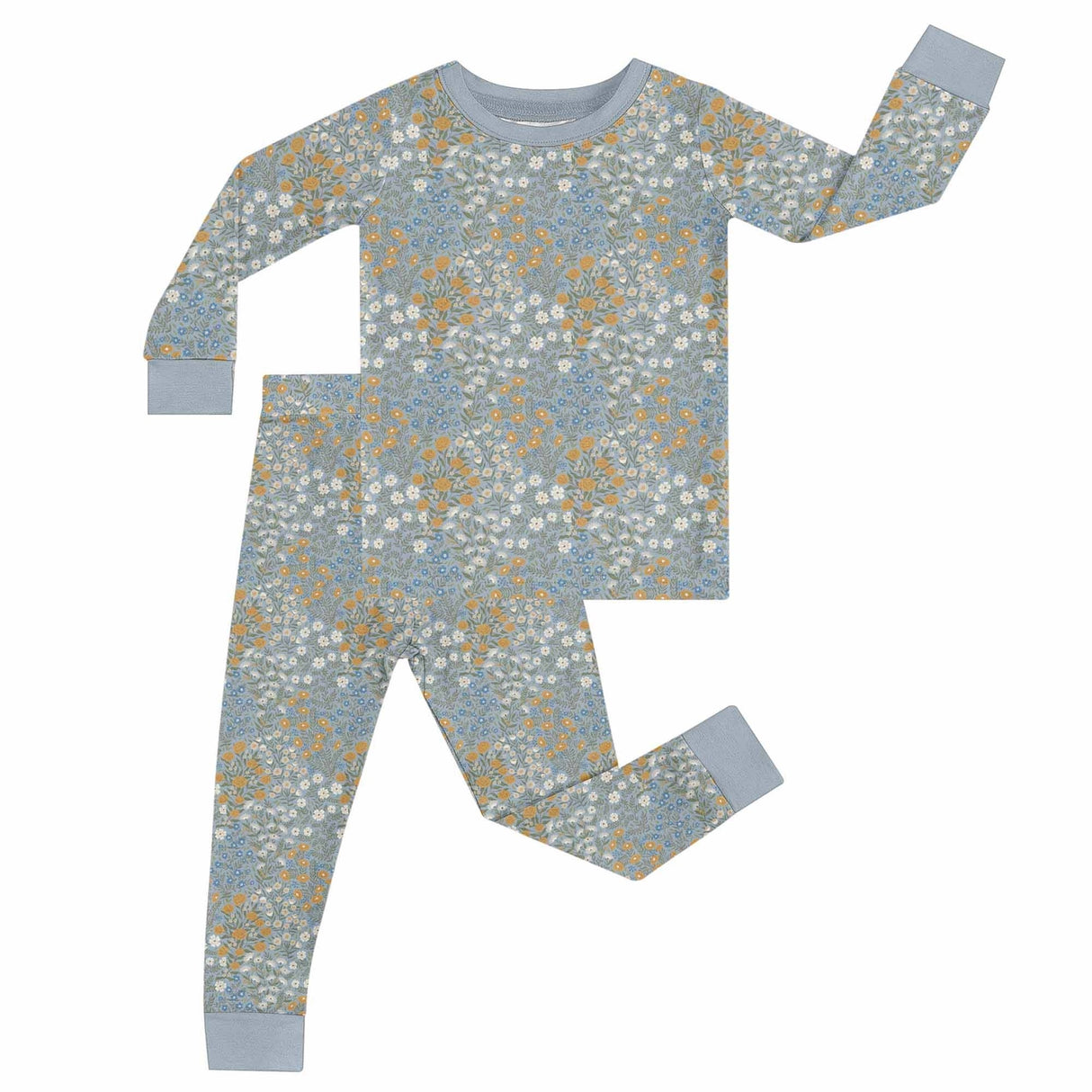 Blue Meadows Bamboo 2-Piece PJ Set