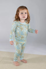 Blue Meadows Bamboo 2-Piece PJ Set