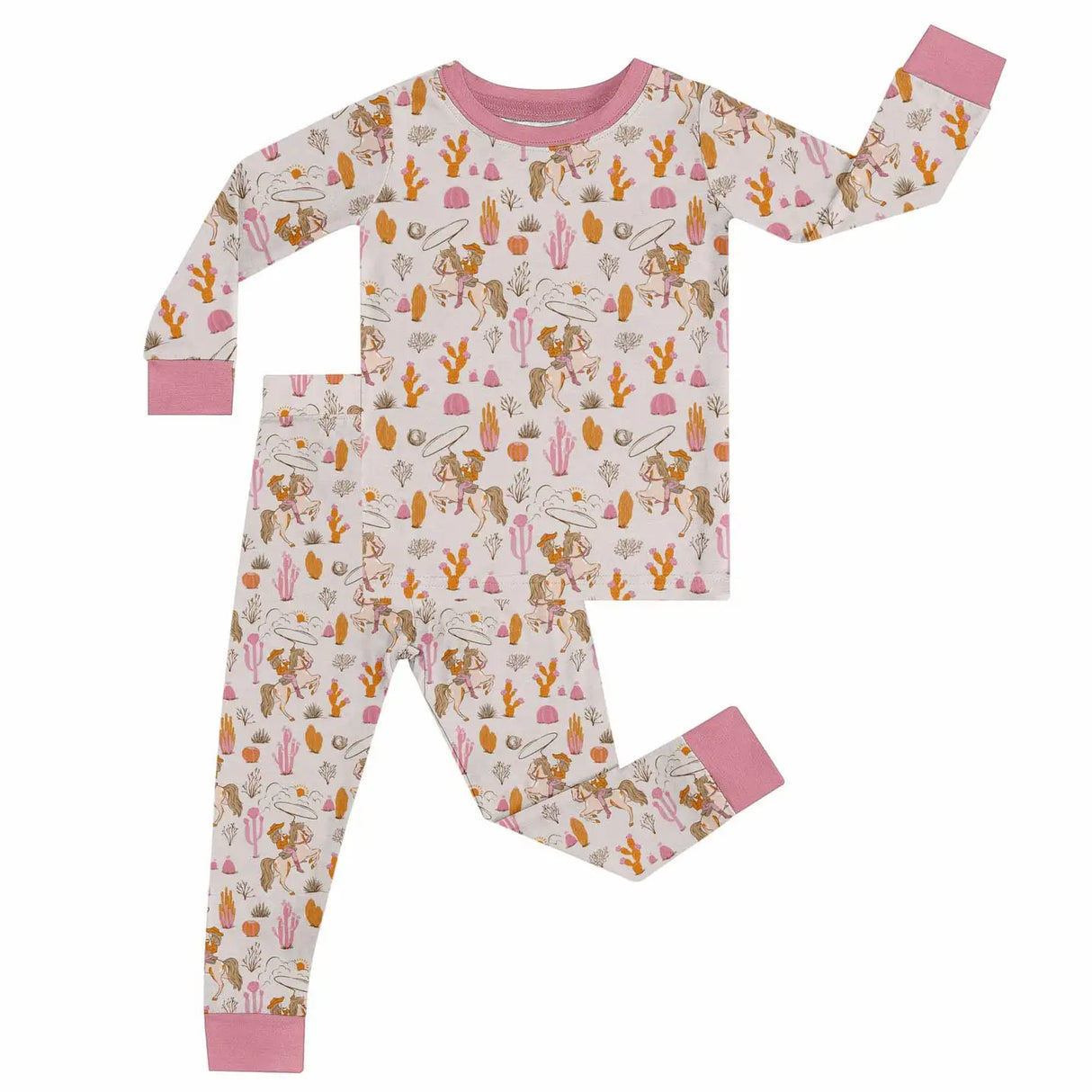 Saddle Up Bamboo 2-Piece PJ Set