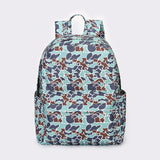 Blue & Green Camo Backpack
