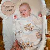 Noah’s Ark Cotton Muslin Swaddle