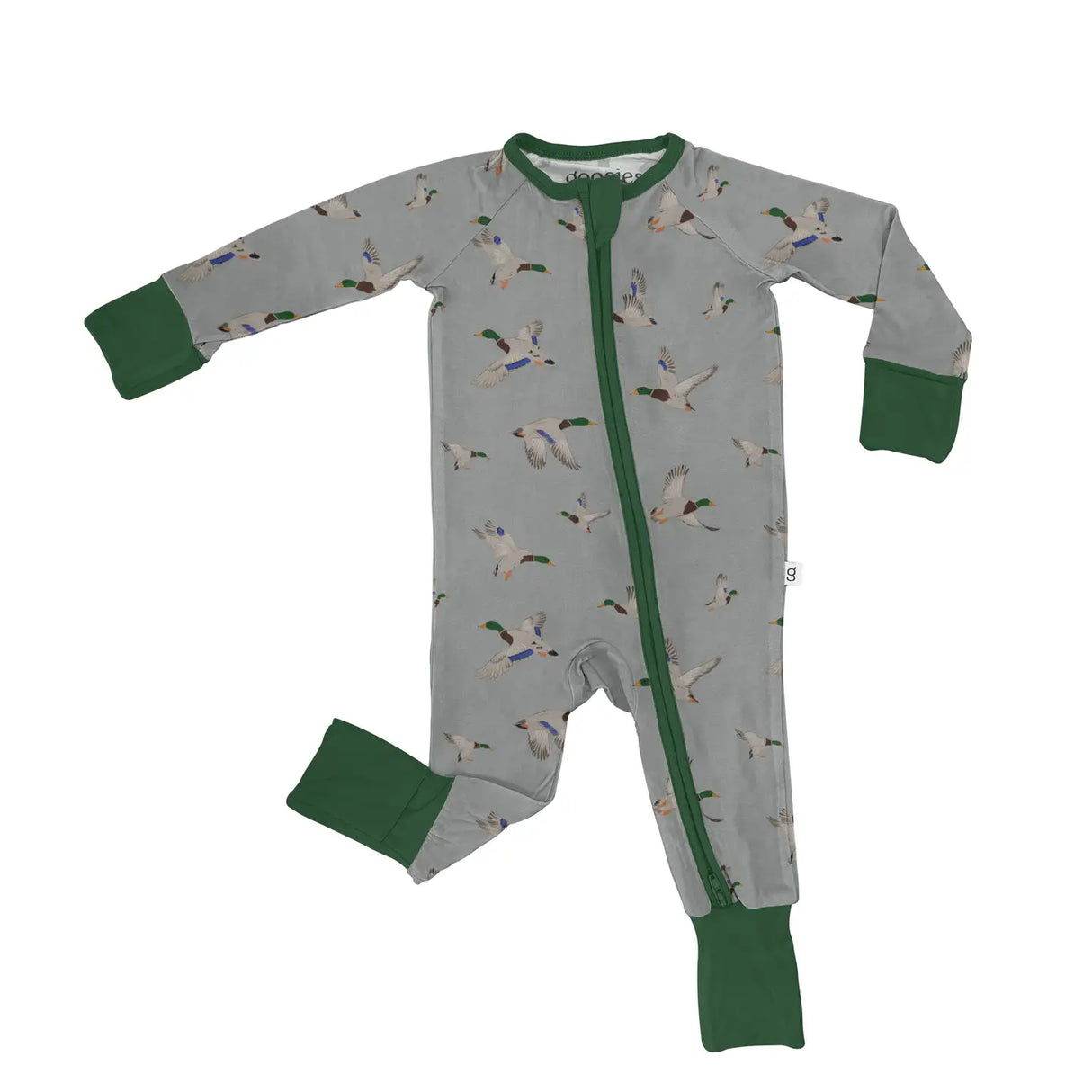 Flying Mallards 2-Way Zipper PJ’s