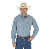 Men’s Authentic Cowboy Cut Work Shirt: Chambray