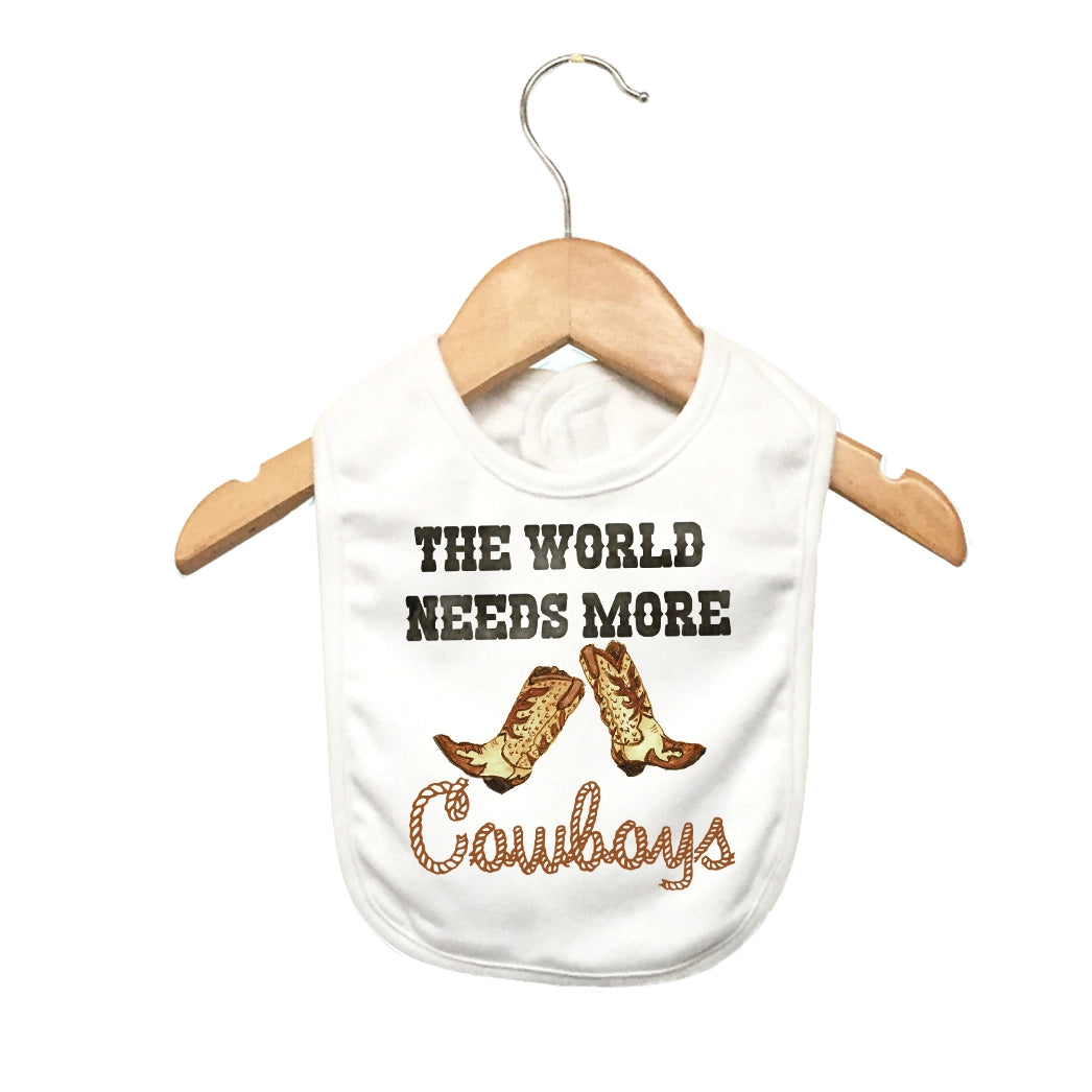 More Cowboys Bib