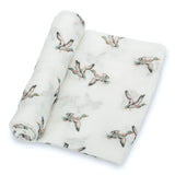 Quackin’ Up Cotton Muslin Swaddle