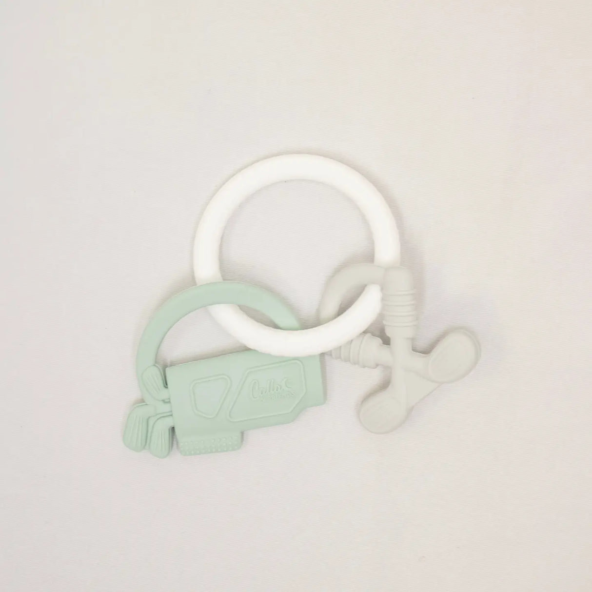 Tee Time Golf Silicone Teether