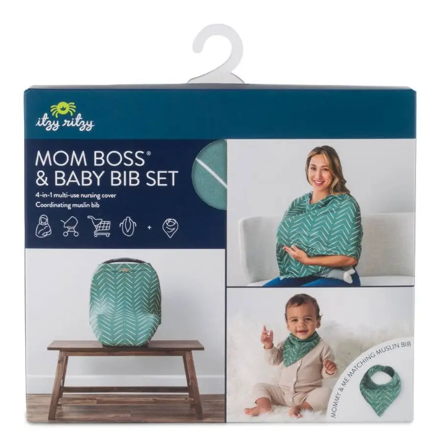 Mom Boss & Bib Set