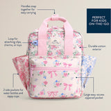 Ribbons + Roses Itzy Bitzy Backpack