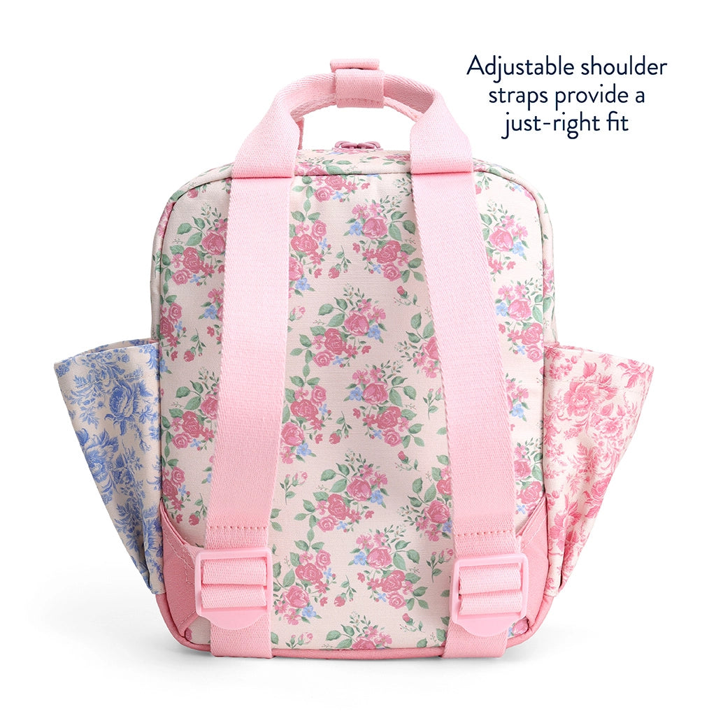 Ribbons + Roses Itzy Bitzy Backpack