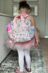 Ribbons + Roses Itzy Bitzy Backpack