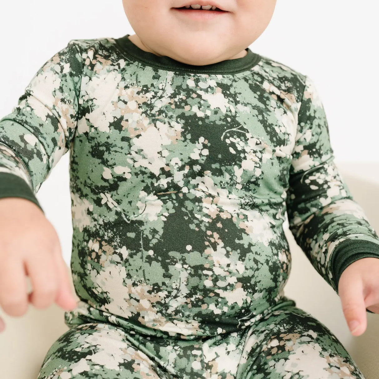 Forest Camo Bamboo 2-Piece PJ Set