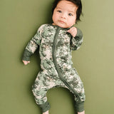 Forest Camo Bamboo Zipper PJ’s