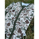 Animal Camo 2-Way Zipper PJ