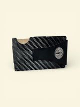 3D Smart Wallet Silver Scroll