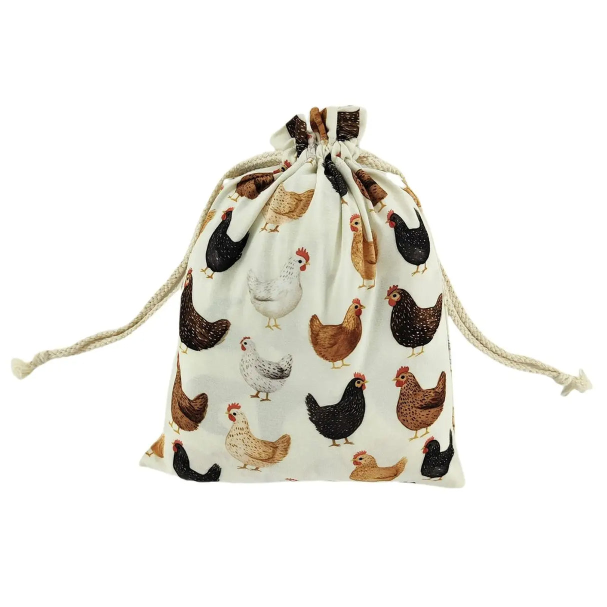 Backyard Chicken Bamboo Crib Sheet