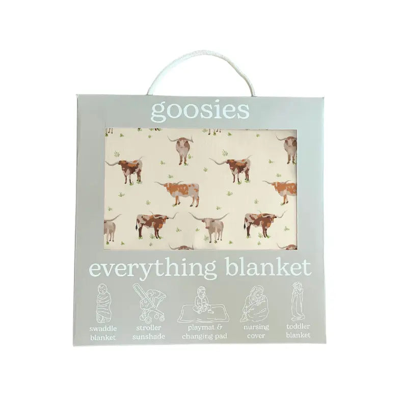 Longhorn Bamboo Everything Blanket