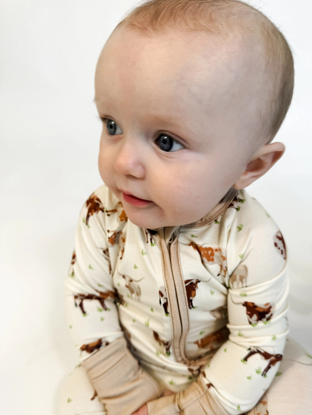 Longhorn Bamboo 2-Way Zipper PJ’s