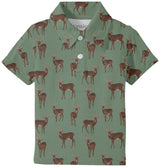 Green Deer SS Polo