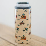 Vintage Branded Cowboy Tall Insulated Can Cooler