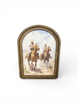 Arch Top Cowboys Ride Canvas Photo