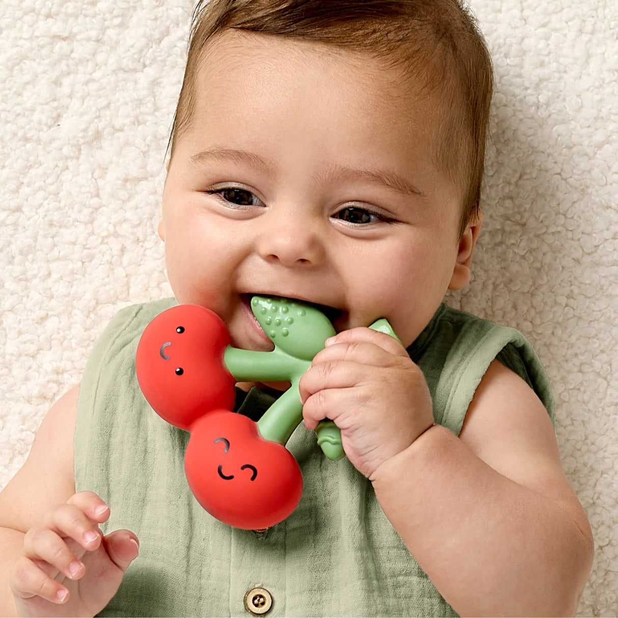 Cherry Comfort Chews Teether