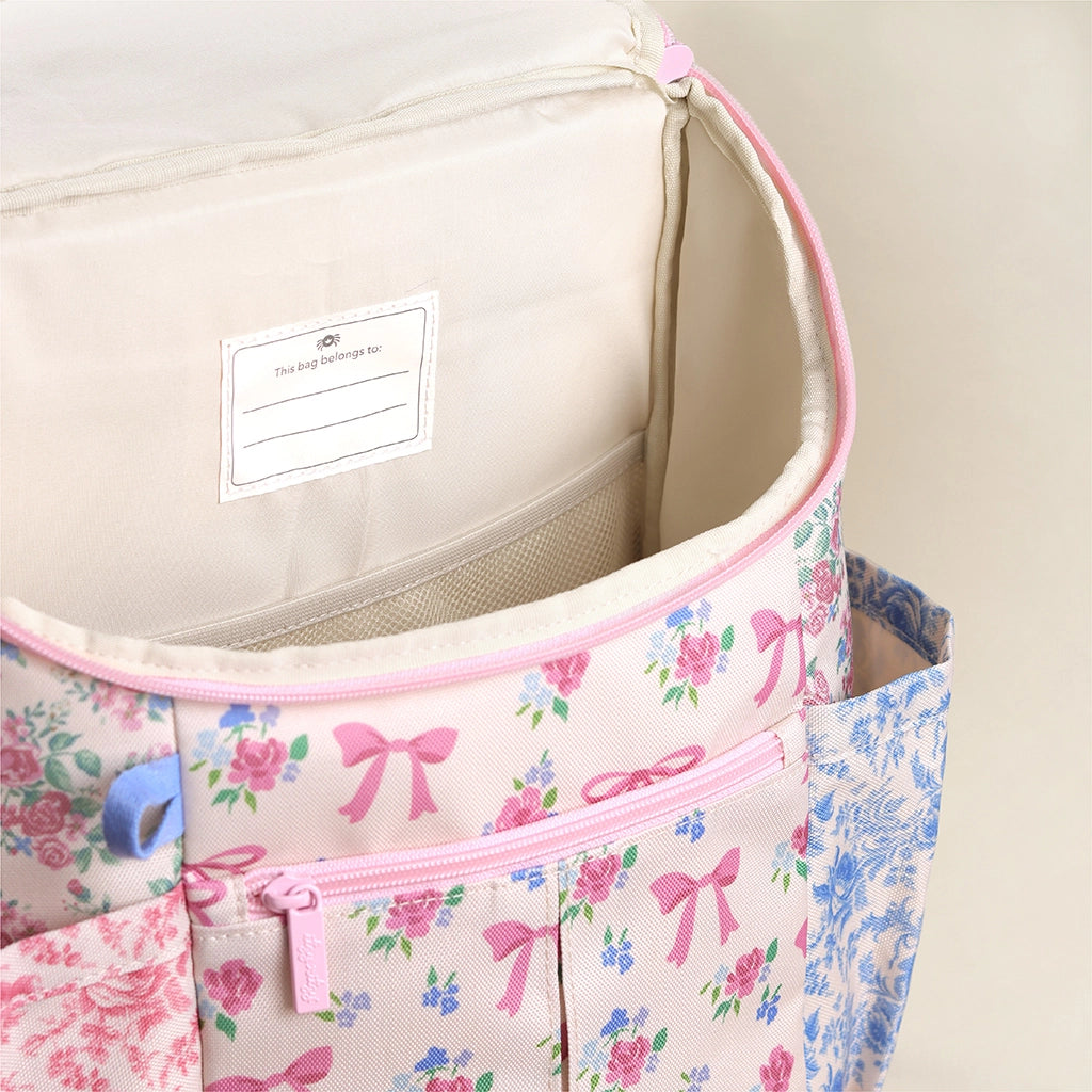 Ribbons + Roses Itzy Explorer Backpack