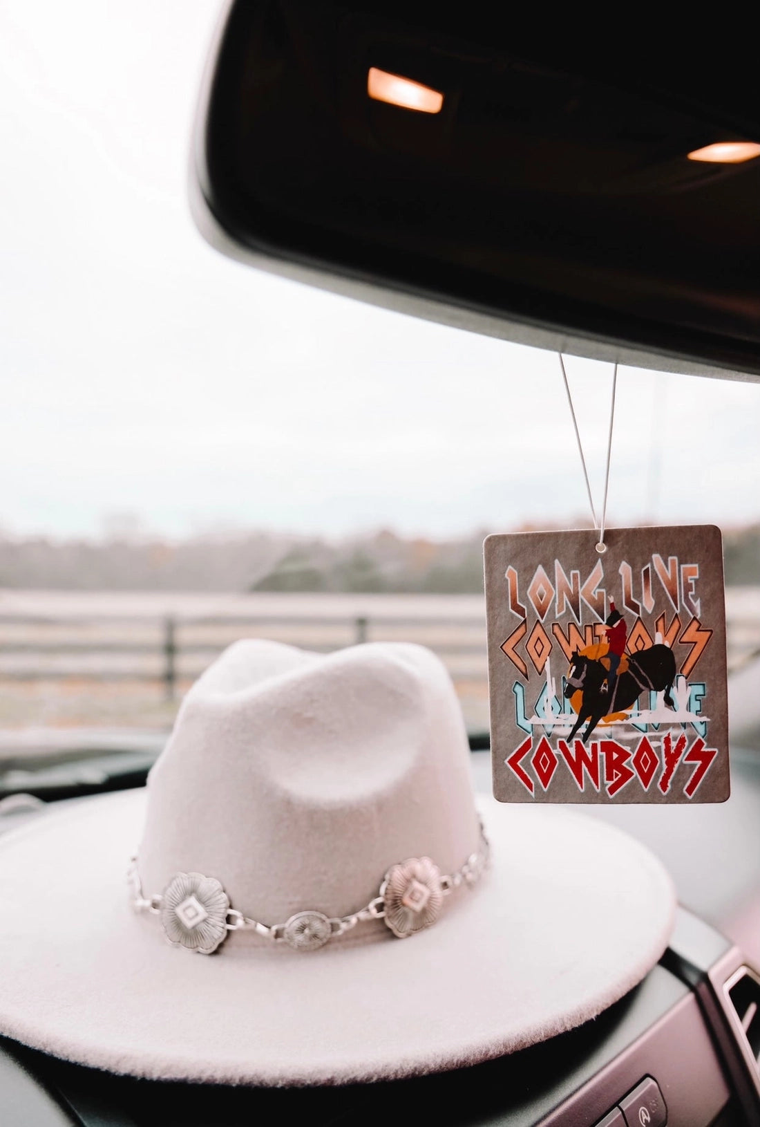 Long Live Cowboys Car Freshie