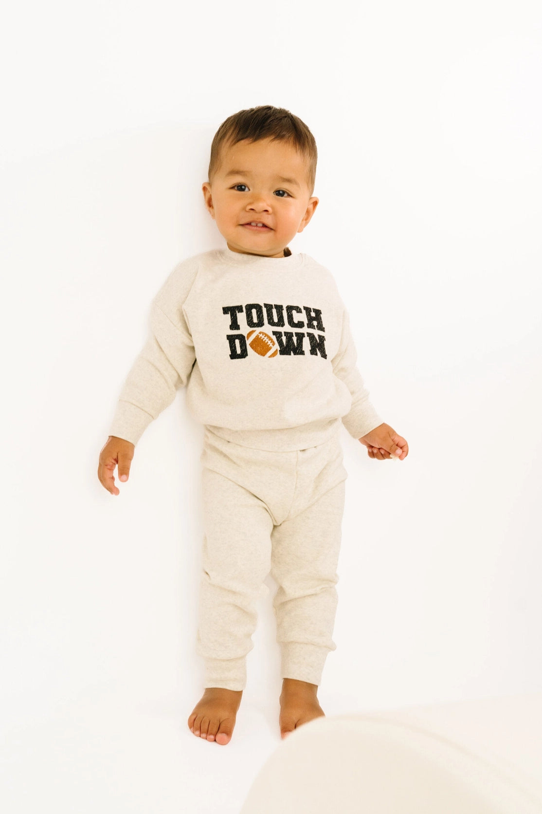 Touchdown Embroidered Crewneck Set