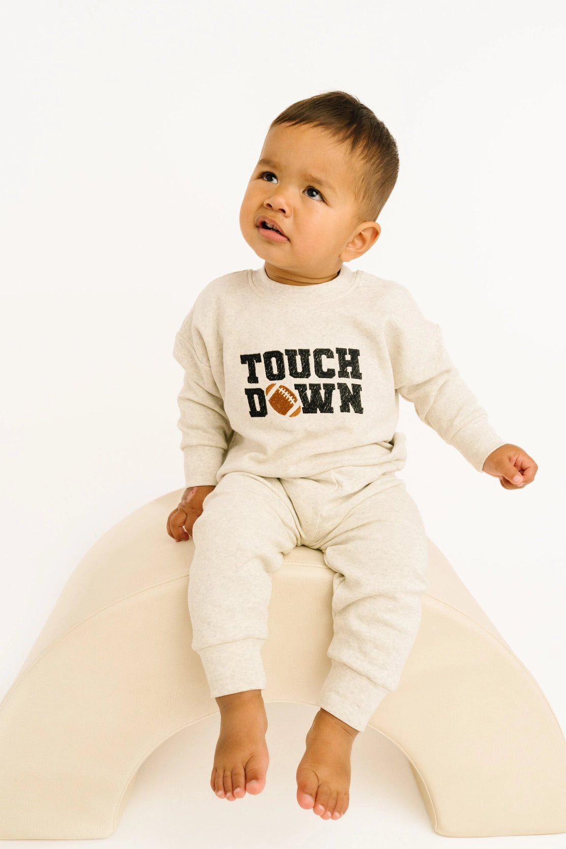 Touchdown Embroidered Crewneck Set