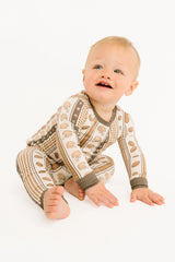 Touchdown Stripe Bamboo PJ 2-Piece Set