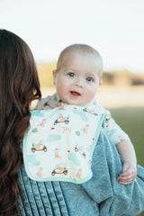 Barks & Birdies Burp Cloth Set