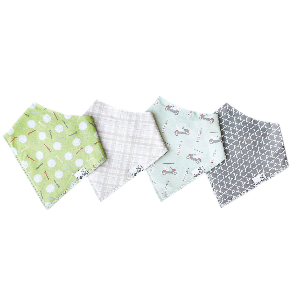 Golf Bogey Bandana Bibs - 4PK