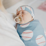 Baseball Slugger Swaddle Blanket
