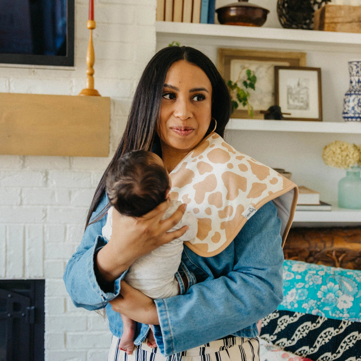 Western Boone Burp Clothes - 3PK