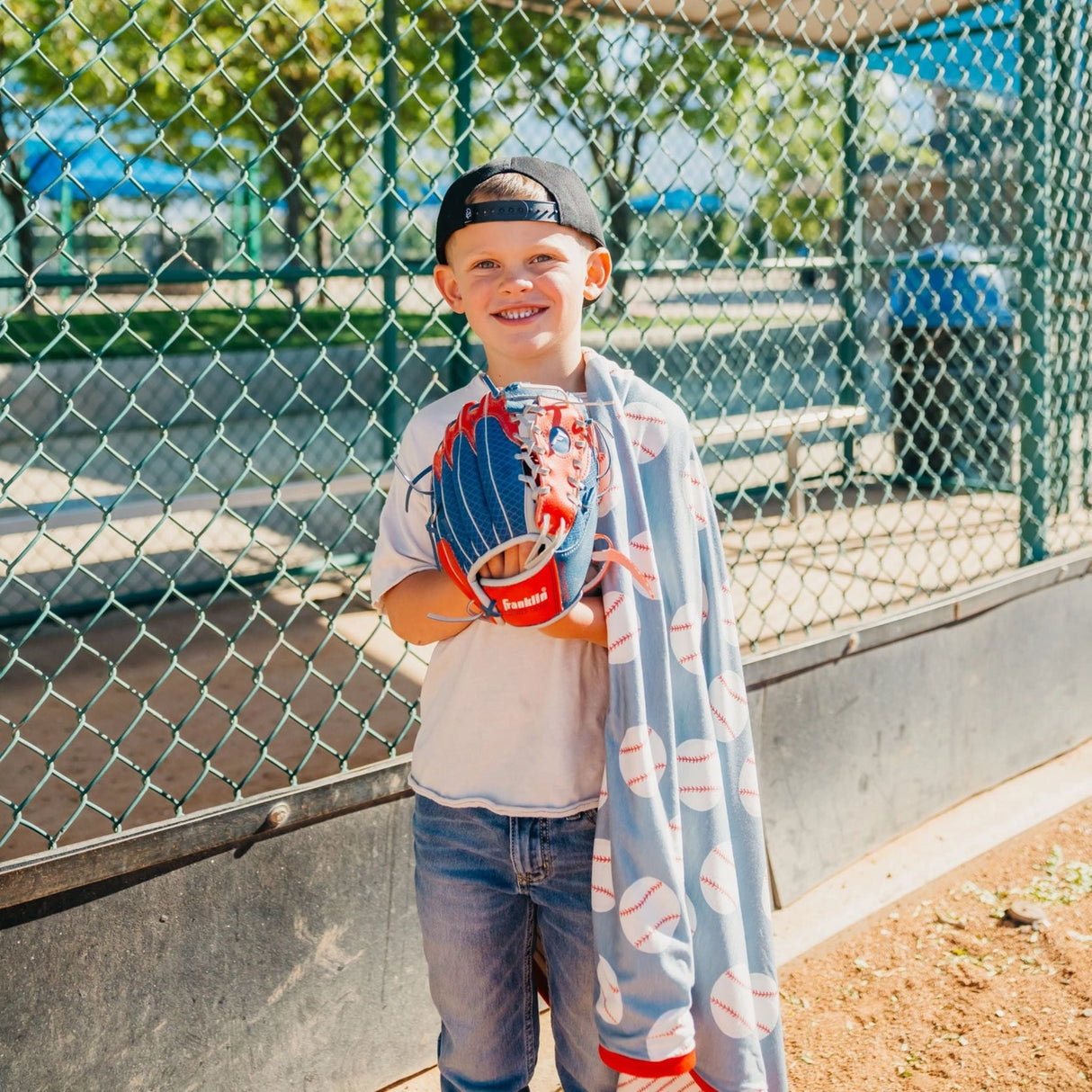 Baseball Slugger 3-Layer Quilt