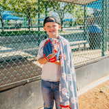 Baseball Slugger 3-Layer Quilt