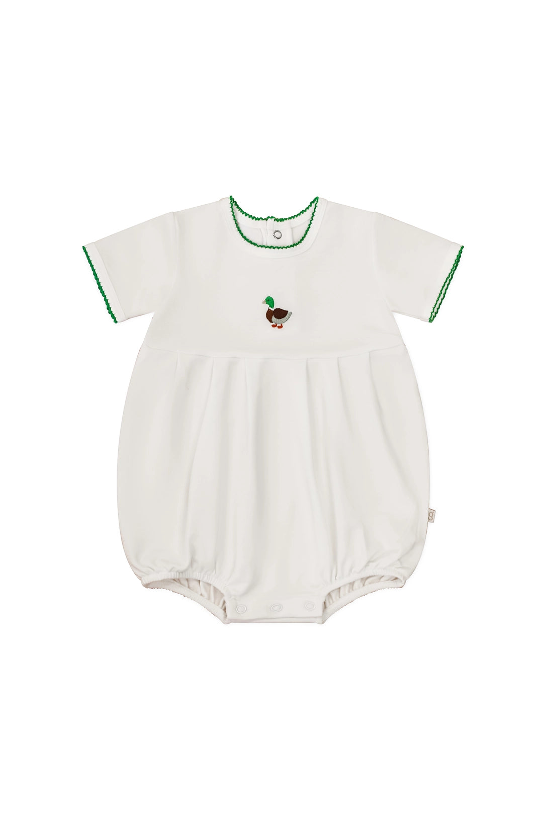 Mallard Pip Embroidered Bubble Romper